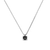 Collana Bibigì Punto Luce Brillante Nero 0.09 CT