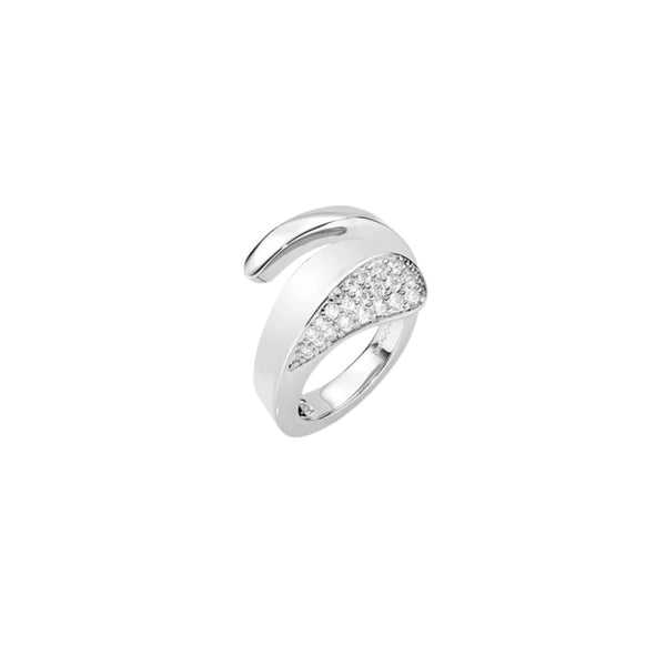 Anello Amen Collezione Aldebaran Contrairè con Zirconi in Lega -