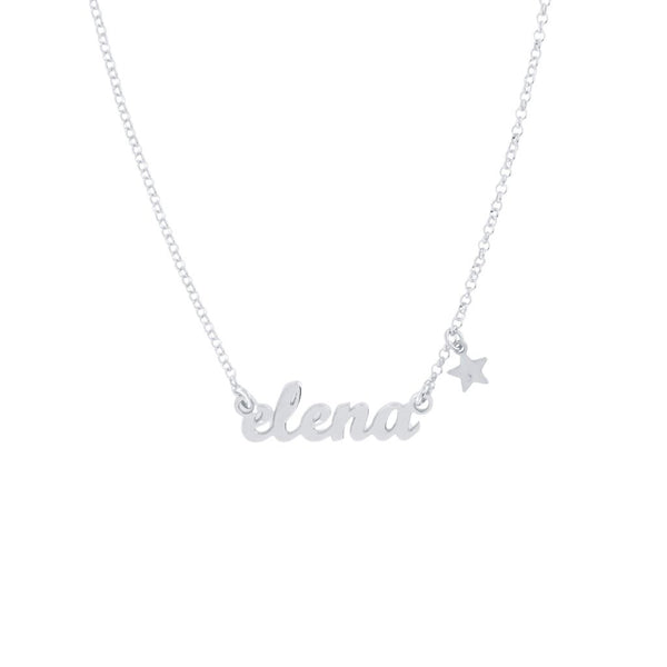 Collana Versari In Argento Con Nome