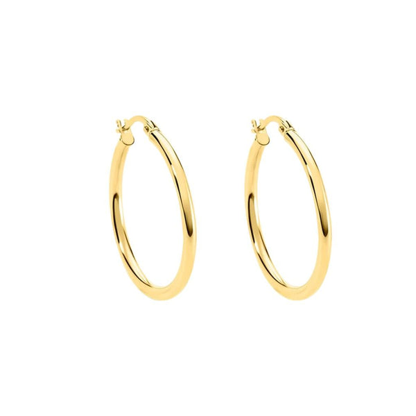 Orecchini Stroili A Cerchio Toujours Oro Giallo 9 KT 20 mm 1401765