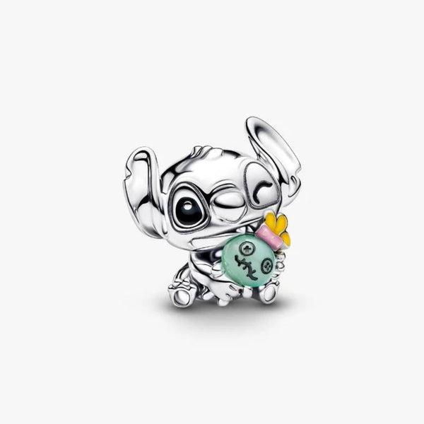 Charm Pandora Disney, Lilo & Stitch, Stitch con Scrump 794554C01