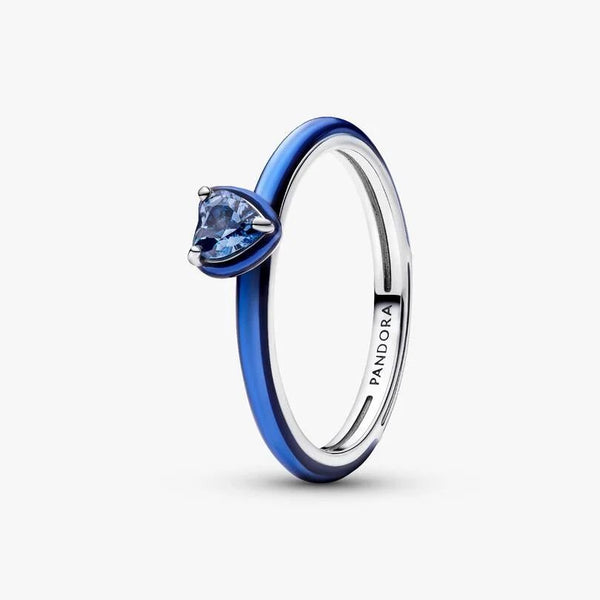 Pandora Blue Chakra Heart Pandora ME Ring