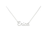 Collana Nome Erica In Acciaio 316