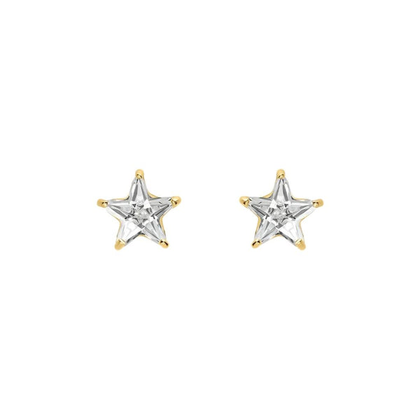 Orecchini Stroili Lobo Stella Bon Ton Oro Giallo 9 KT Cubic Zirconia 1418106