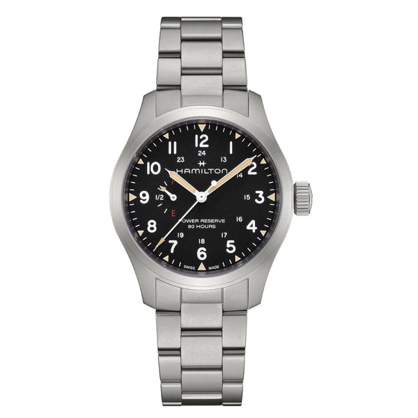 Orologio Hamilton Uomo Khaki Field Meccanico Riserva di Carica H69509130