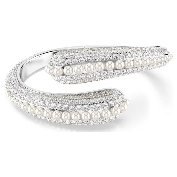 Bracciale Rigido Swarovski Sublima con Cristalli e Perle