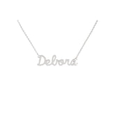 Collana Nome Debora In Acciaio 316