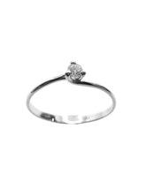 Anello Bibigì Solitario A 3 Punte Con Diamante Centrale