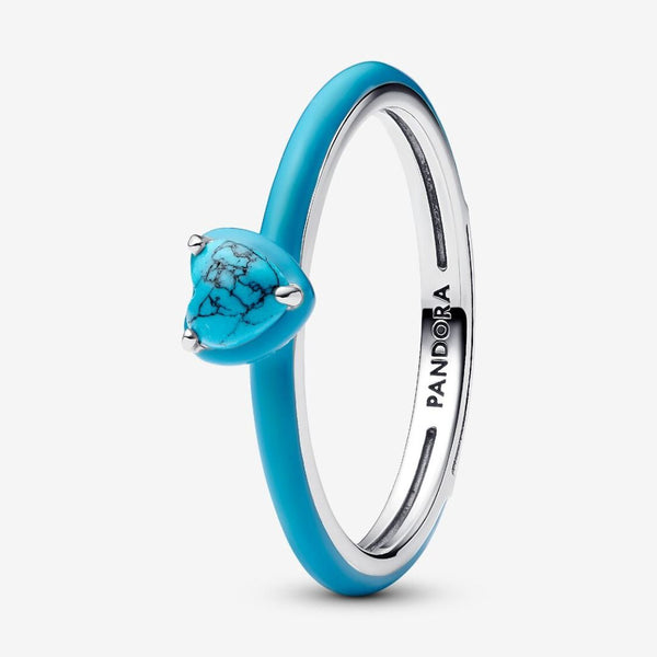 Anello Pandora Turquoise Chakra Heart Pandora ME 193828C01