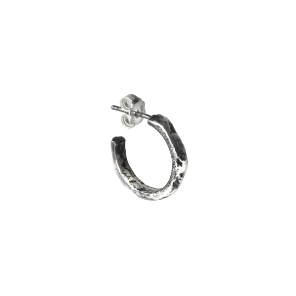 Mono Orecchino Nove25 a Cerchio Meteric N25ORE00256