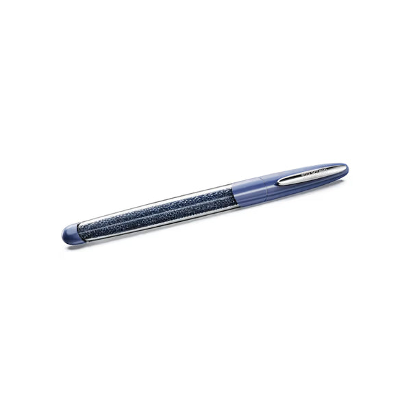 Penna Swarovski Roller Crystalline Nova Blu Cromato