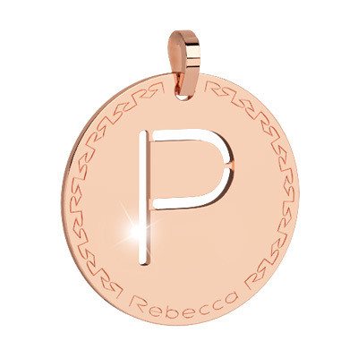 Rebecca Charm My Alphabet Initial Medium Letter P