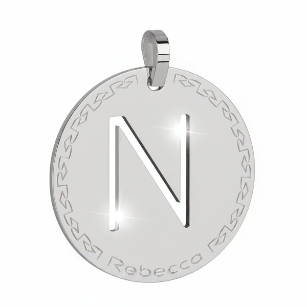 Rebecca Charm My Alphabet Initial Large Letter N