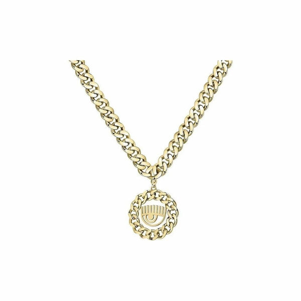 Collar de oro con cadena Bossy de Chiara Ferragni