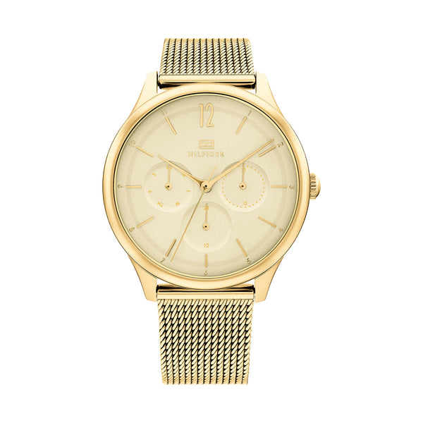 Orologio da donna Tommy Hilfiger con quadrante color champagne 1782458
