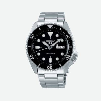 Orologio da Uomo Seiko 5 Sport Automatico in Acciaio Nero