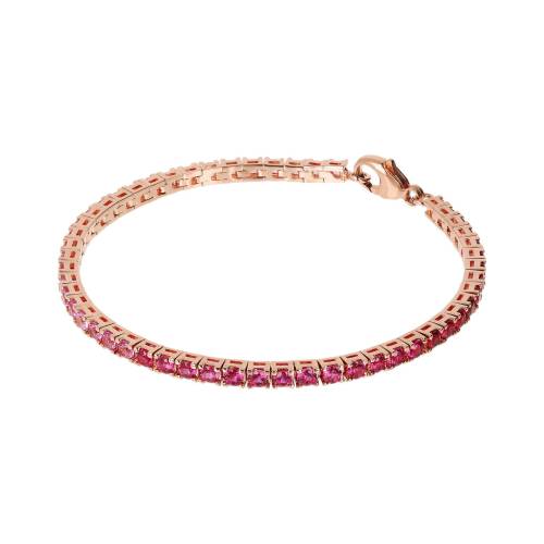 Bronzallure Bracciale Tennis Effetto dégradé