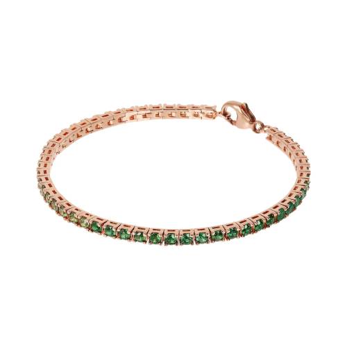 Bronzallure Bracciale Tennis Effetto dégradé