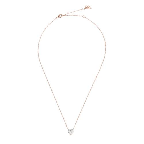 Bronzallure Collana Cuore in Cubic Zirconia