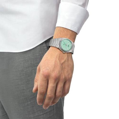 Orologio da Uomo Tissot PRX 40 mm Verde Turchese