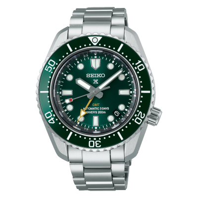 Orologio da Uomo Seiko Automatico GMT Verde