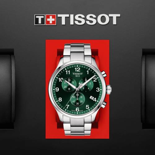 Orologio da Uomo Tissot Chrono XL con Quadrante Verde