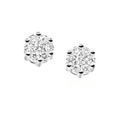 Bibigì Orecchini Magic con Diamanti 0.16 ct