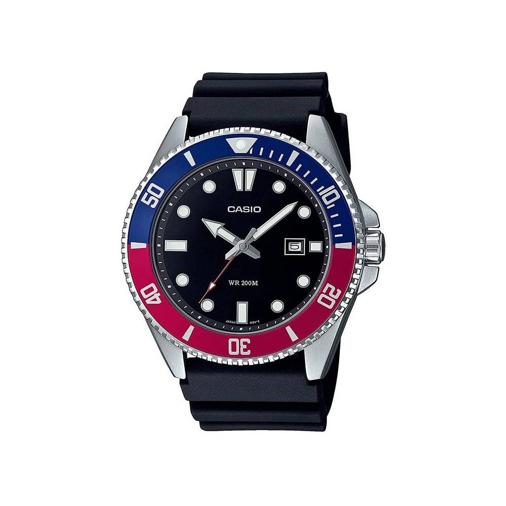 Casio Orologio Casual Collection MVD Blu e Rosso