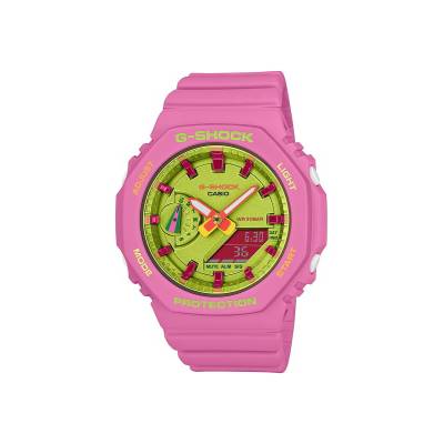 G-Shock Orologio da Donna Fucsia e Verde