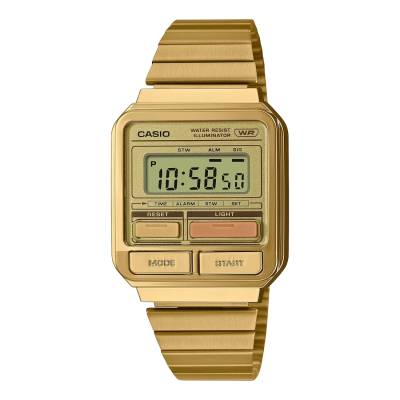 Orologio Casio Vintage Digitale Acciaio Dorato