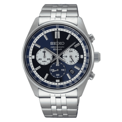 Orologio Seiko Montre Sport Chronograph Blu