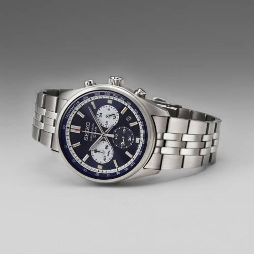 Orologio Seiko Montre Sport Chronograph Blu