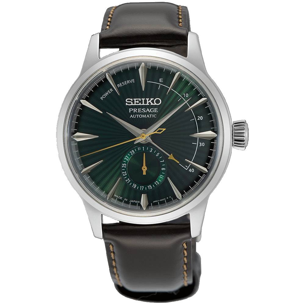 Seiko automatico store cinturino pelle