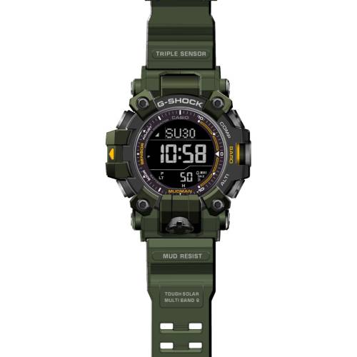 Orologio G-Shock Master of G Verde Militare e Giallo