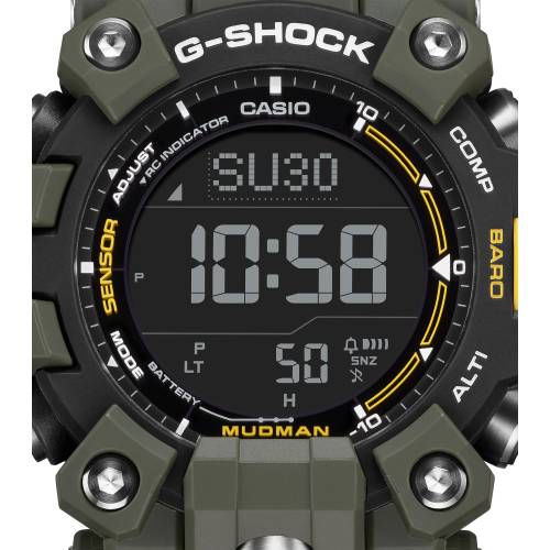 Orologio G-Shock Master of G Verde Militare e Giallo