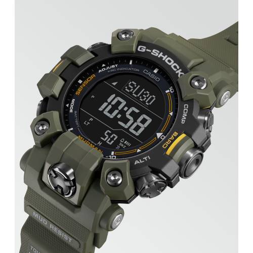 Orologio G-Shock Master of G Verde Militare e Giallo