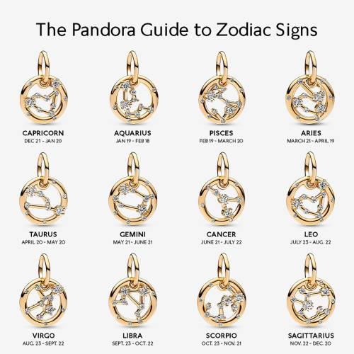 Pandora Charm Pendente Segno Zodiacale Vergine