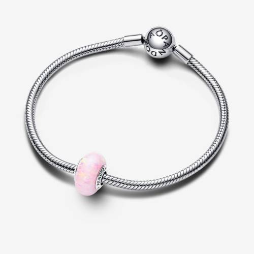 Pandora Charm Opale Glitter Rosa