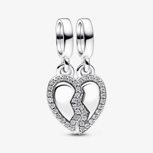 Pandora Charm Pendente Cuore dell'Amicizia Divisibile