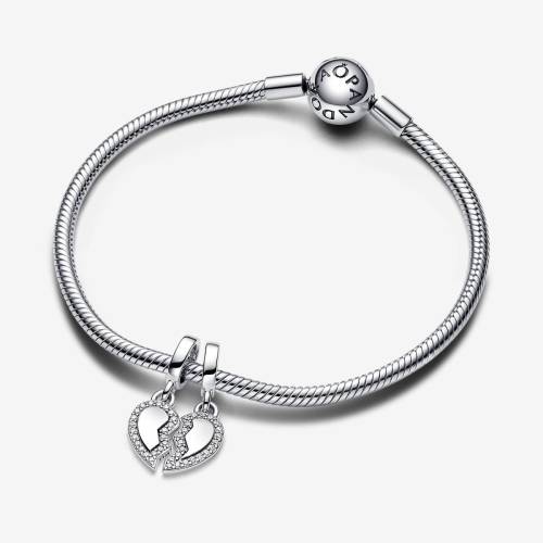 Pandora Charm Pendente Cuore dell'Amicizia Divisibile