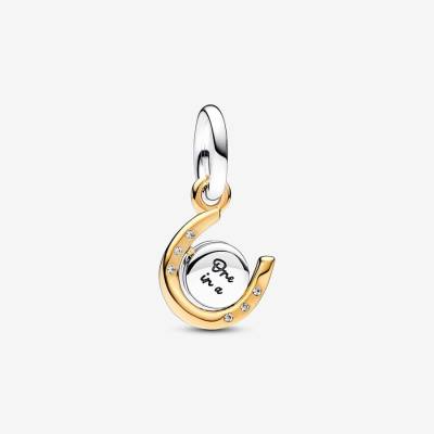 Pandora Charm Pendente Ferro di Cavallo Girevole