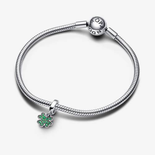 Pandora Charm Pendente Quadrifoglio Verde Piccolo