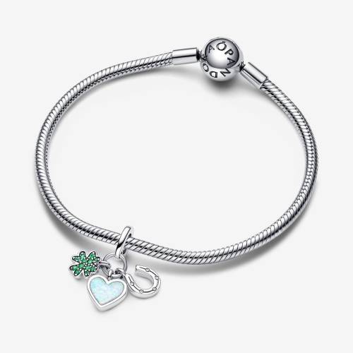 Pandora Charm Pendente Simboli della Fortuna