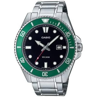 Orologio Casio Quadrante Verde MDV-107D-3AVEF