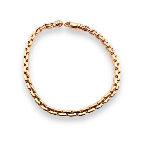 Bracciale in Oro Rosa 18kt con Maglia Forzatina