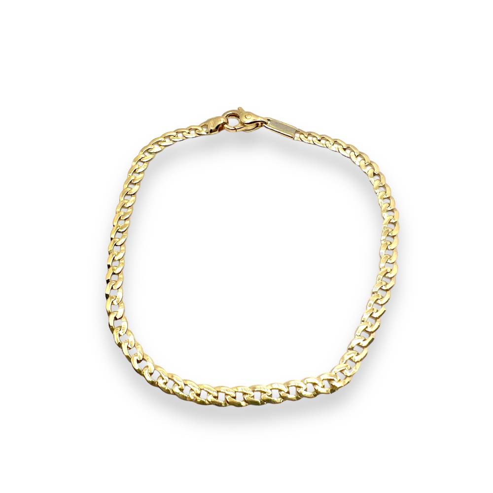 Bracciale Groumette in Oro Giallo 18 kt