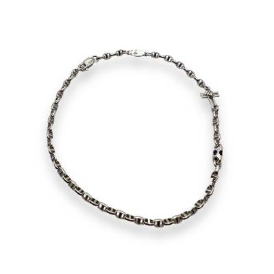 Bracciale Zancan in Oro Bianco 18 kt con Diamanti e Zaffiri