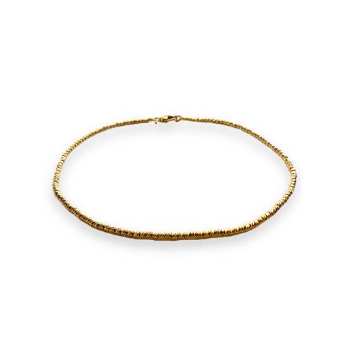 Bracciale in Oro Giallo 18 kt con Sfere Diamantate