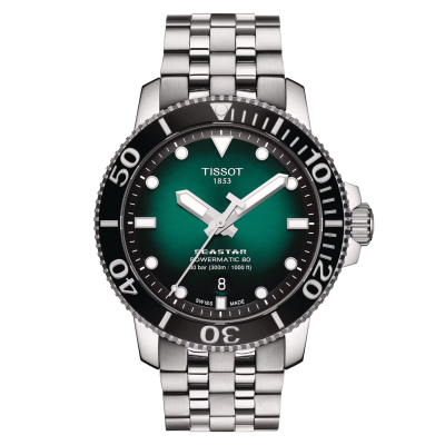 Orologio Tissot Seastar 1000 Powermatic 80 Verde Sfumato