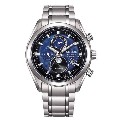 Orologio Citizen Moonphase SuperTitanio con Quadrante Blu